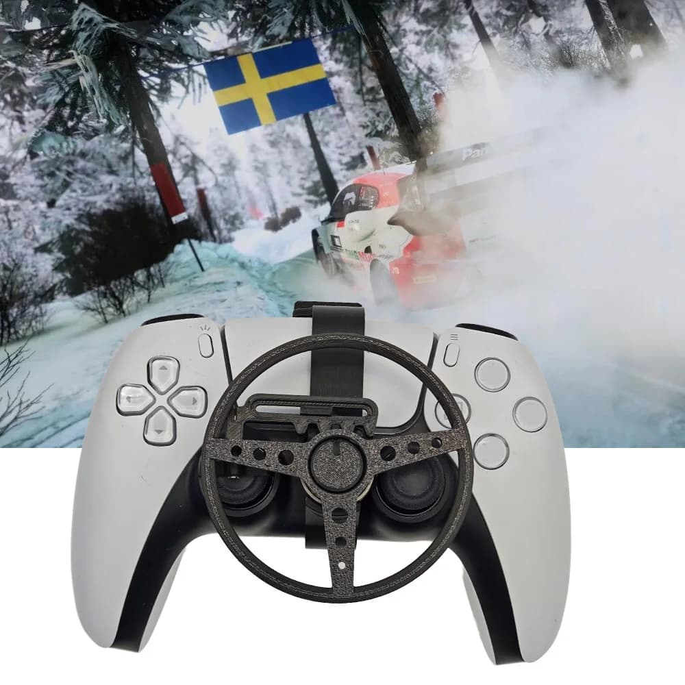 Mini volante per PS5 e accessori di ricambio ausiliari per controller di gioco PS5 Pro/slim