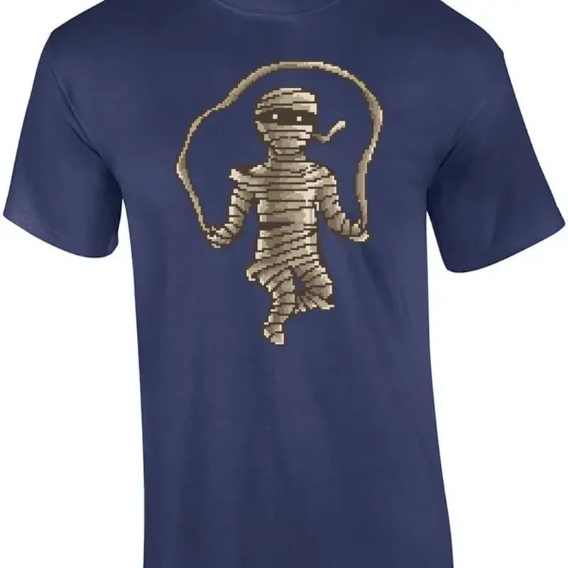 Mummy Jump Rope Working Out T-Shirt