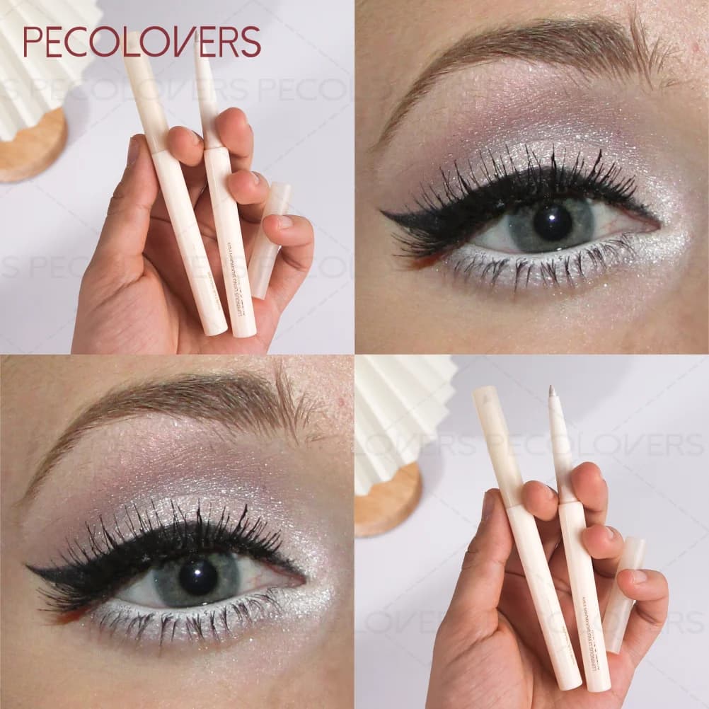 1 opaque perlescent shading pen, bright colors for an elegant eye makeup