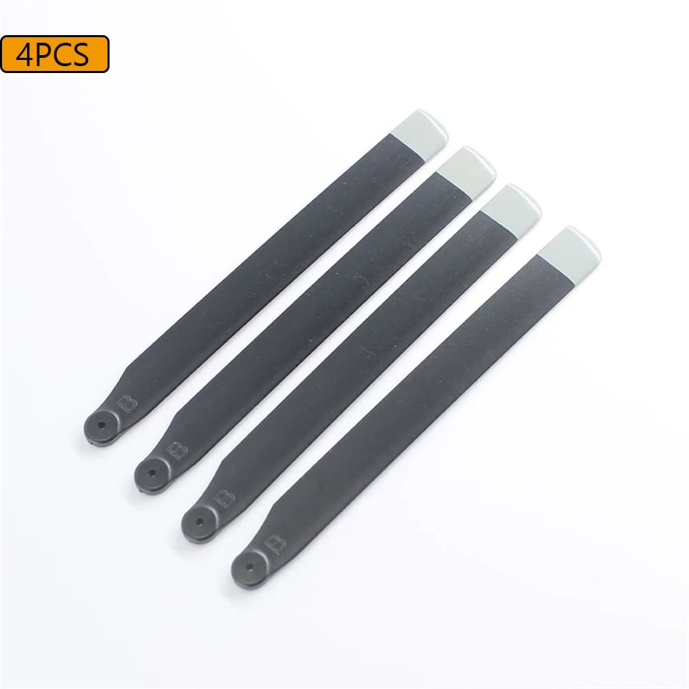 4Pcs Propeller Paddle Blades K160.0007.001, RC Helicopter Replacement Accessories for WLtoys K160