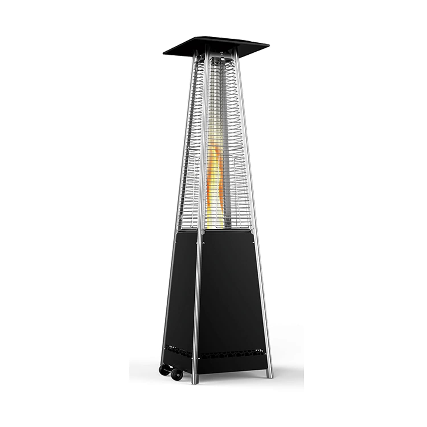 OPS2002A 12kw Pellet heater in modern steel Rough heater Non-electric camping heater without smoke