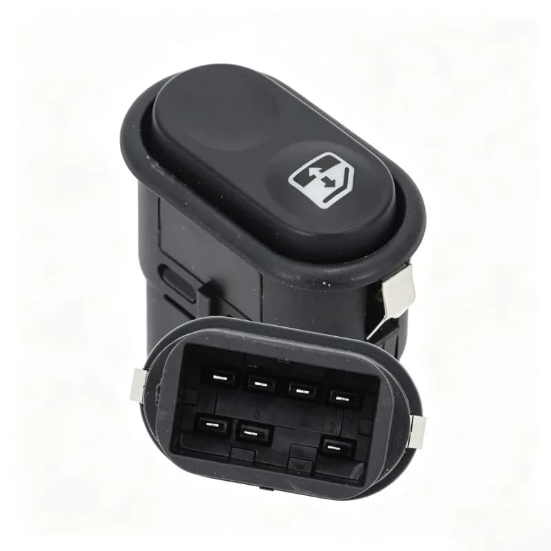 1PC 7 Pin Car Window Lift Switch Universal Window Lifting Control Switch for Vehicle and Ship Auto Replacement Accessories