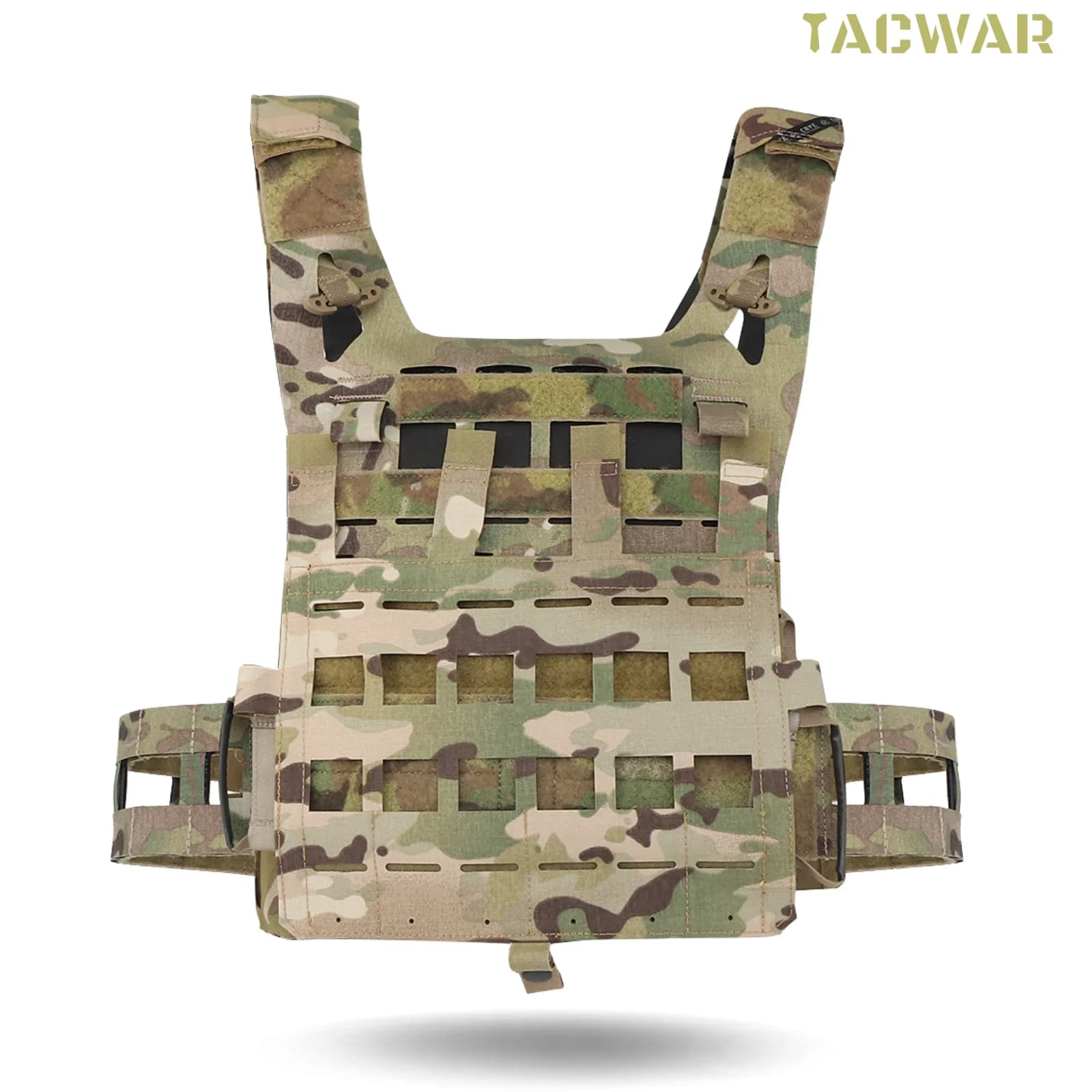 Lightweight SPC Plate Carrier, Quick-release Light Weight MOLLE Tactical Airsoft Hunting Combat Training Vest