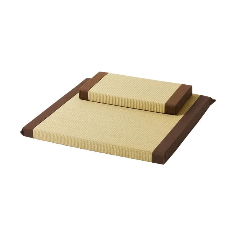 %a Meditation Cushion Mat Set Zafu Yoga Bolster Pillow for Sitting on Floor Traditional Tibetan Zabuton Meditation
