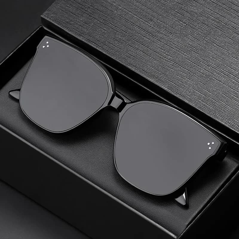 SZTZX Occhiali da sole di nuova tendenza per donne e uomini Occhiali decorativi dal design semplice Occhiali da guida per auto Occhiali da sole unisex UV400