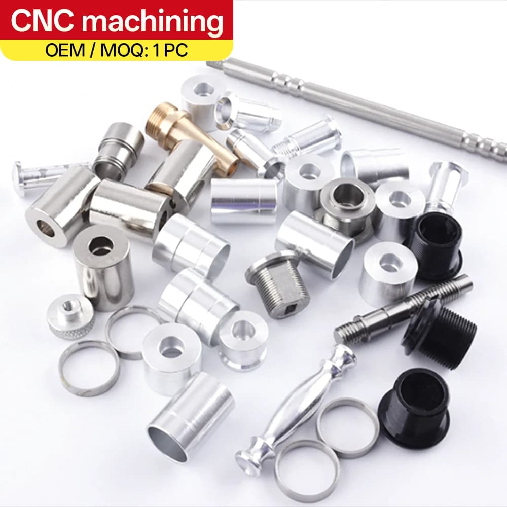 Elaborazione OEM di parti CNC personalizzate in acciaio inossidabile Parti di fresatura per tornitura in acciaio metallico Stampante per servizio di stampa 3D
