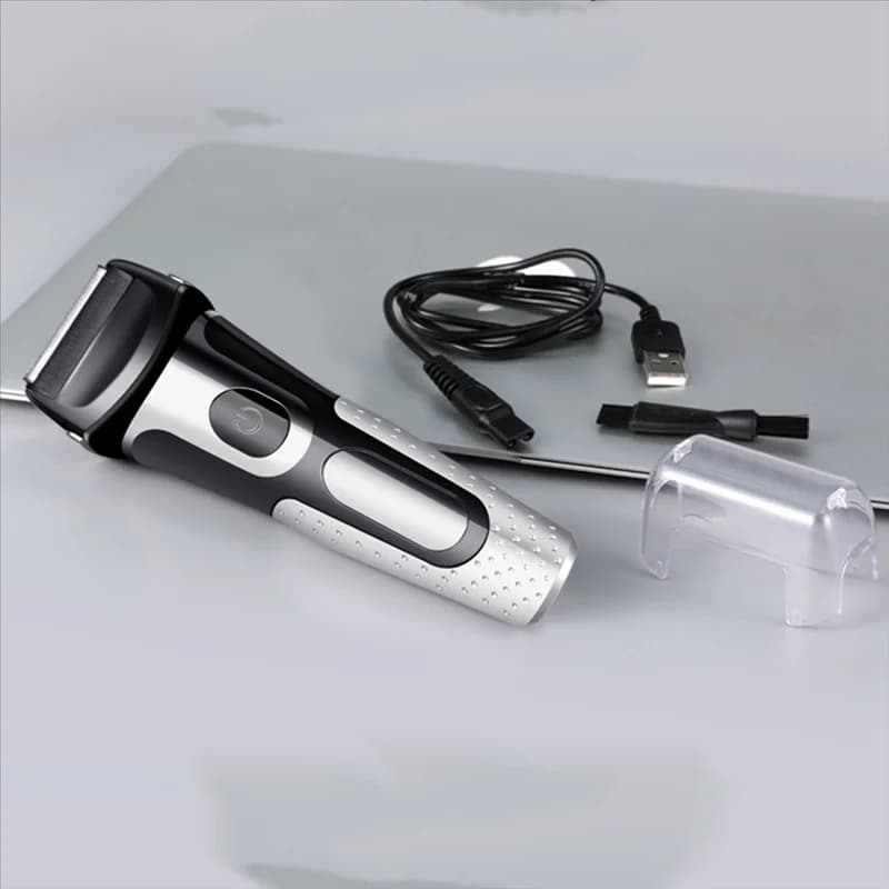 FGGS-Ricaricabile Rasoio Ricarica USB Tagliacapelli da uomo Barba Trimmer