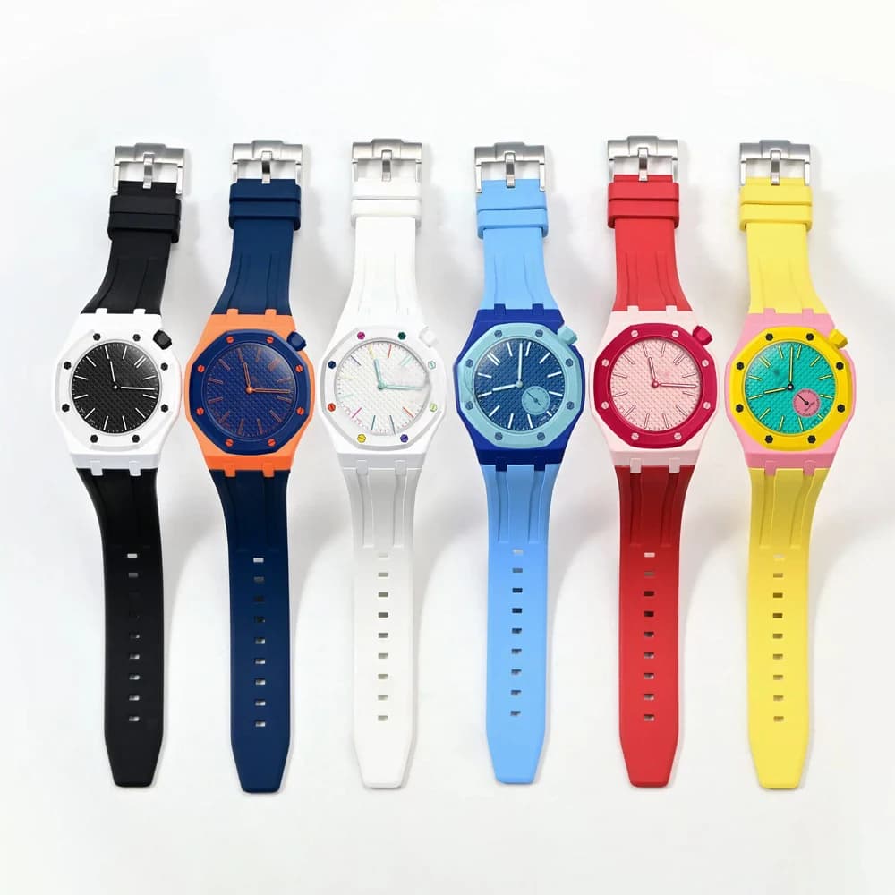 Wristband for Swatch Royal pop Pocket Watch Integrated Belt Silicone Protective Case Strap Bracelet for Royal pop Accessories