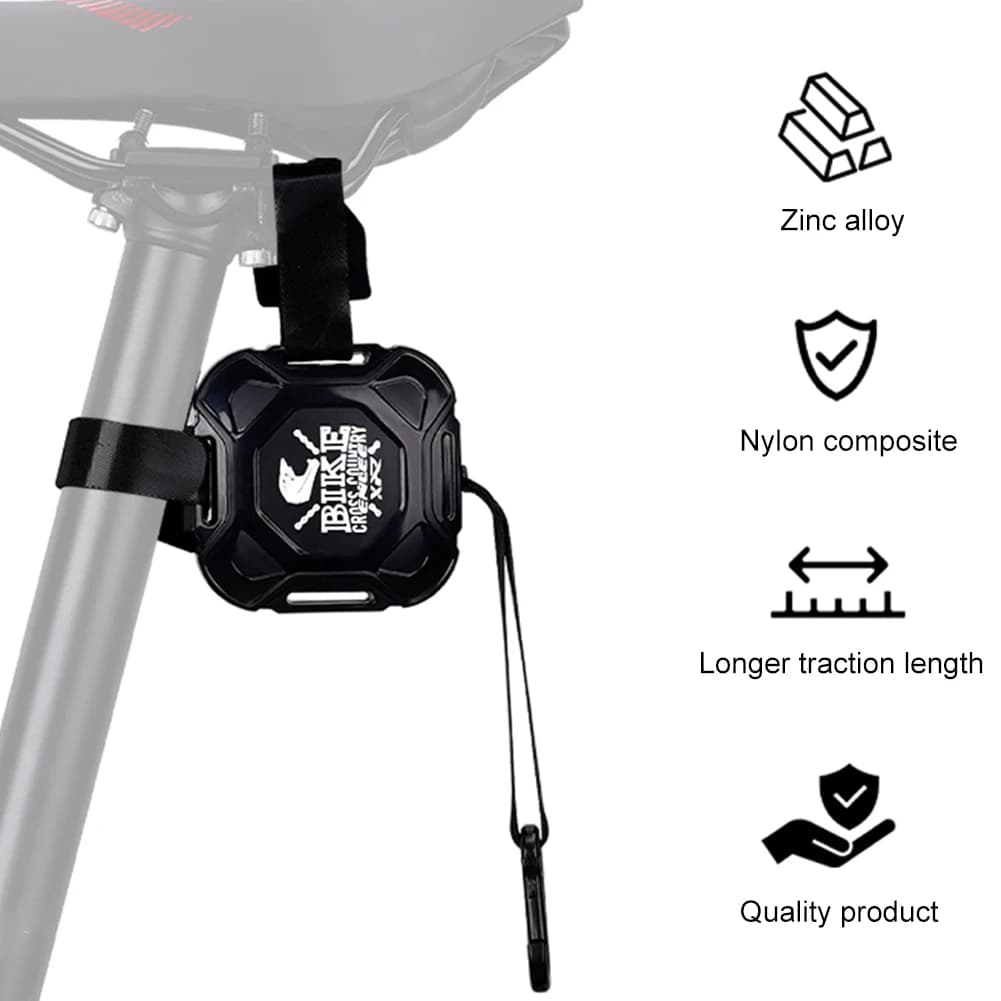 Retractable towing rope for bicycle, flexible rope for mountain bike, parent-child towing rope for children, for MTB.