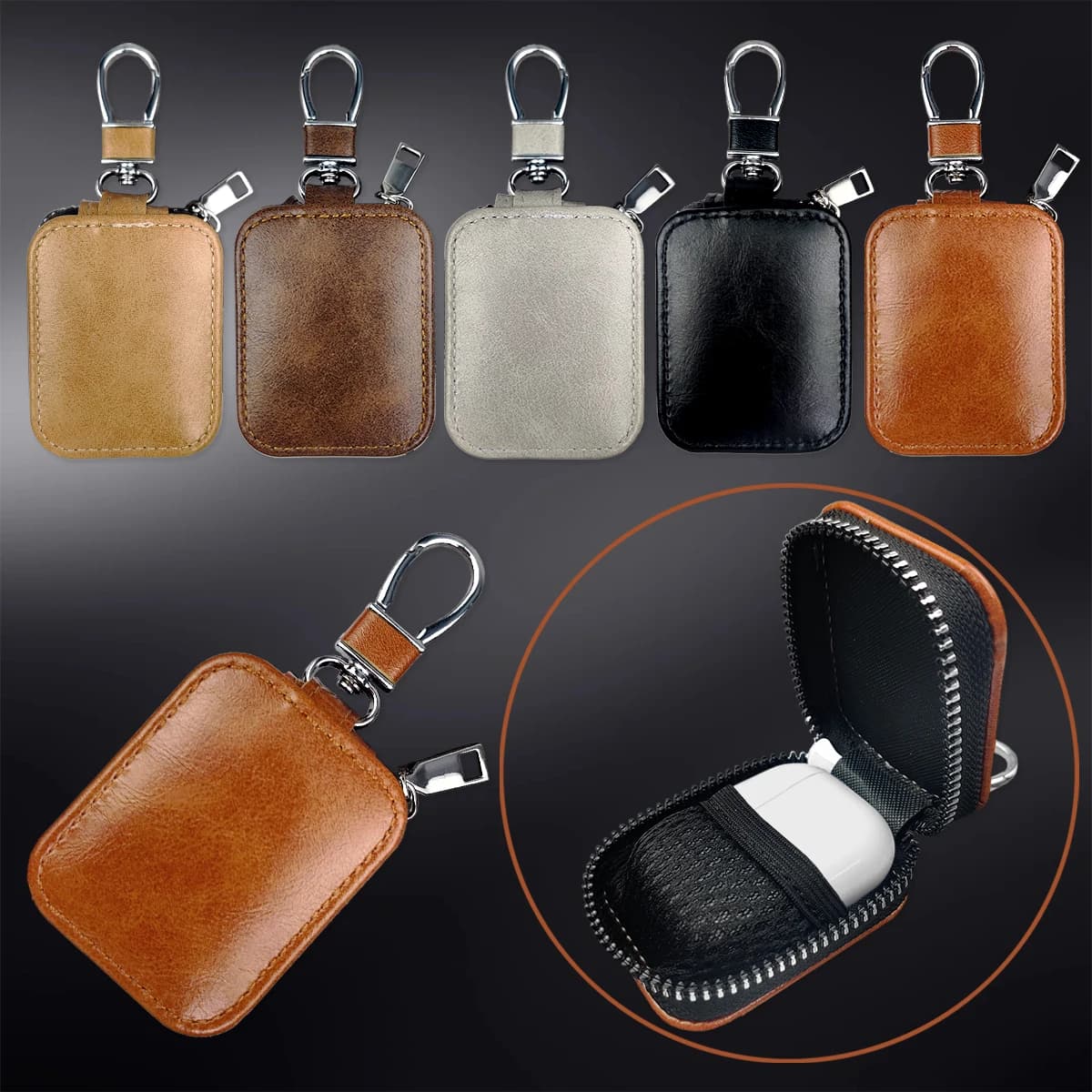 For AirPods Pro3, a universal shockproof case for PU leather bag Airpods Pro2