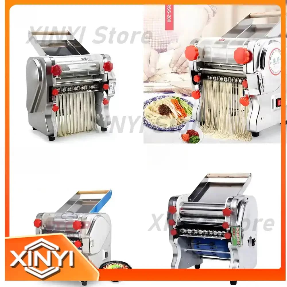 Electric Noodle Making Machine for Commercial Use Fresh Noodle Cutter for Grain Product Making Automatic Pasta Maker Noodle
