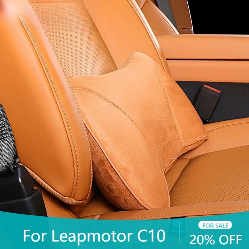 Per Leapmotor C10 2024 2025 Car Styling Poggiatesta Protezione del collo Cuscino Supporto lombare Cuscino in vita Accessori auto