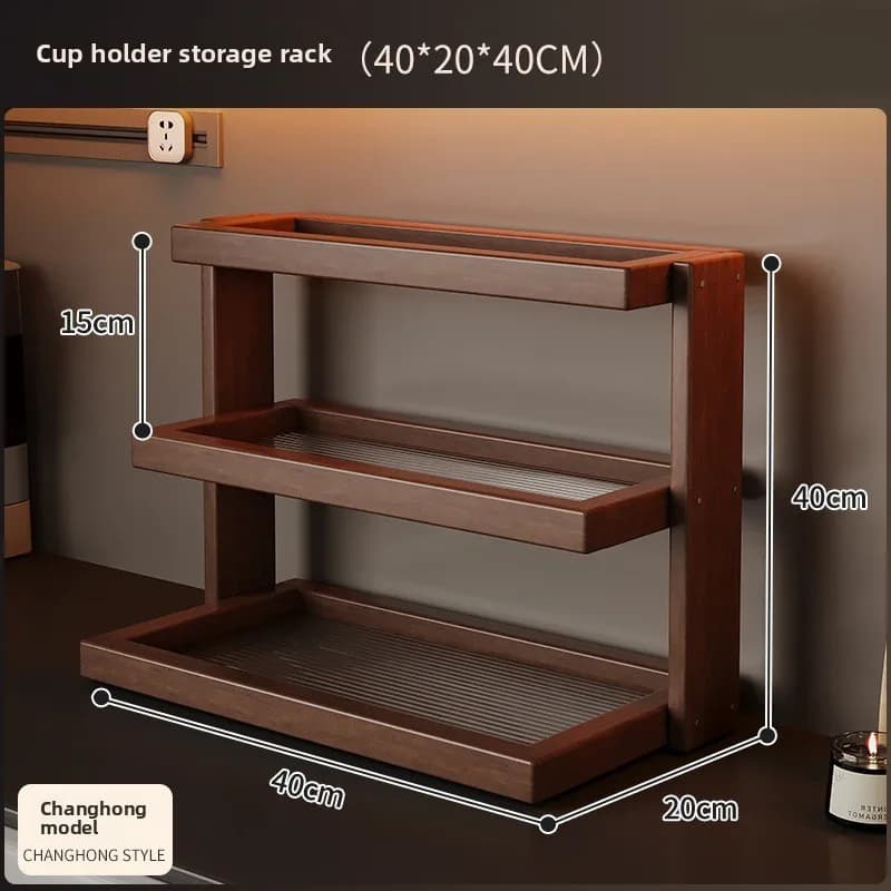 Nuovo modello di scaffale da scrivania per articoli per la casa, scaffale porta profumi, scaffale portaoggetti, espositore a pendolo