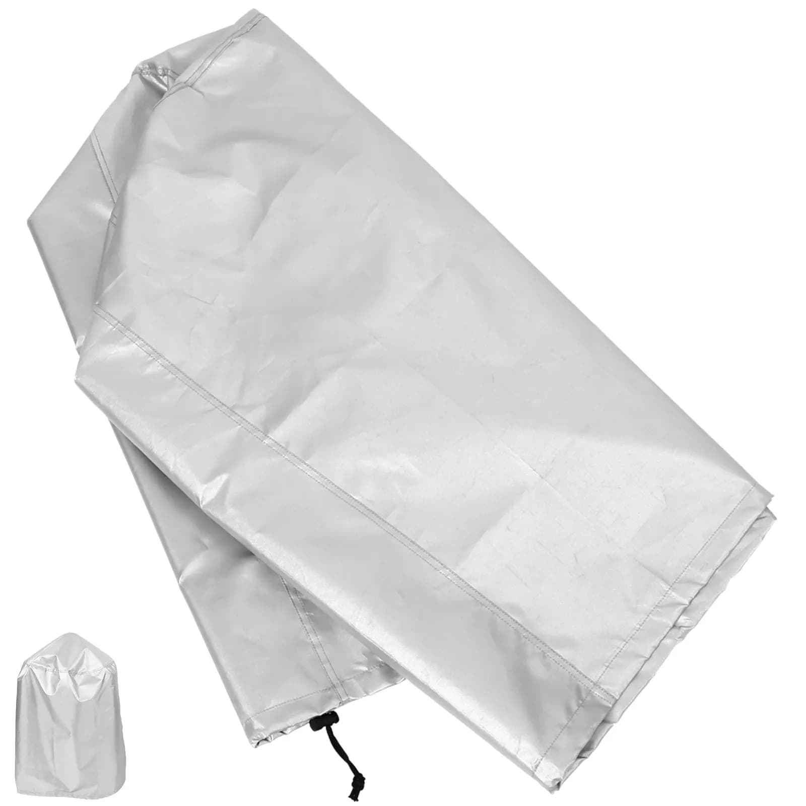 Outdoor Bbq Grill Cover Heavy Duty Waterproof Gas Barbecue Grill Protector with Drawstring Buckles for Garden Camping Windproof