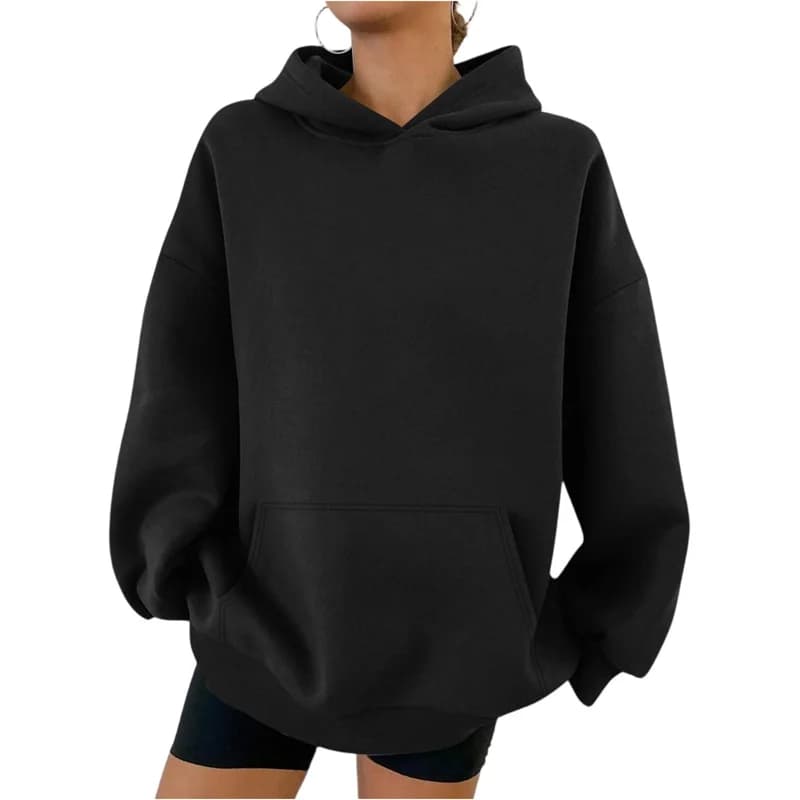 Felpe con Cappuccio Casual da Uomo e Donna Primavera Autunno 2026, Pullover Oversize a Maniche Lunghe in Diversi Colori, Top alla Moda