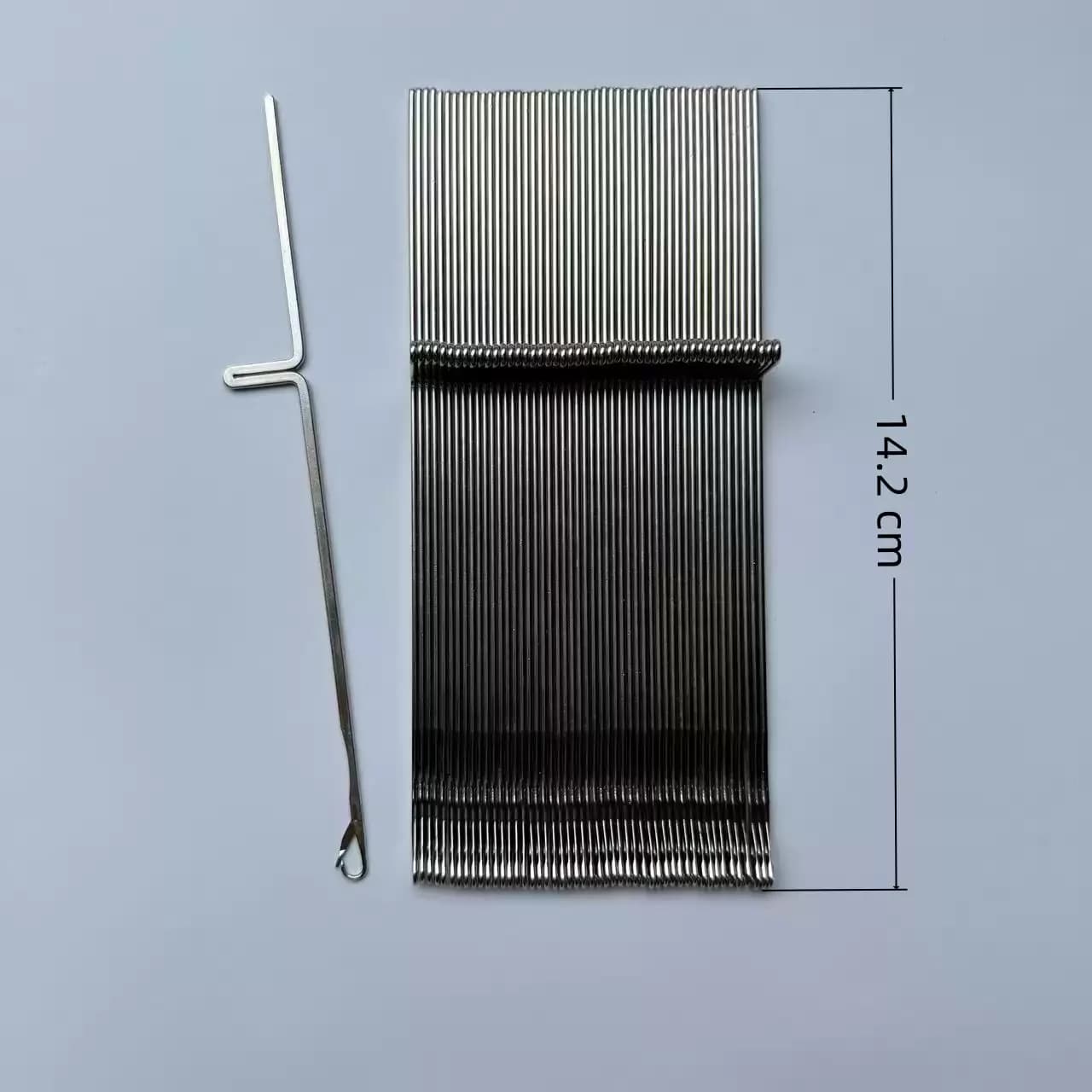 50pcs Knitting Machine Needles BROTHER KH160 KR160 Main& Ribber Machine Sweater Knitter Replacement Spare Needle Parts