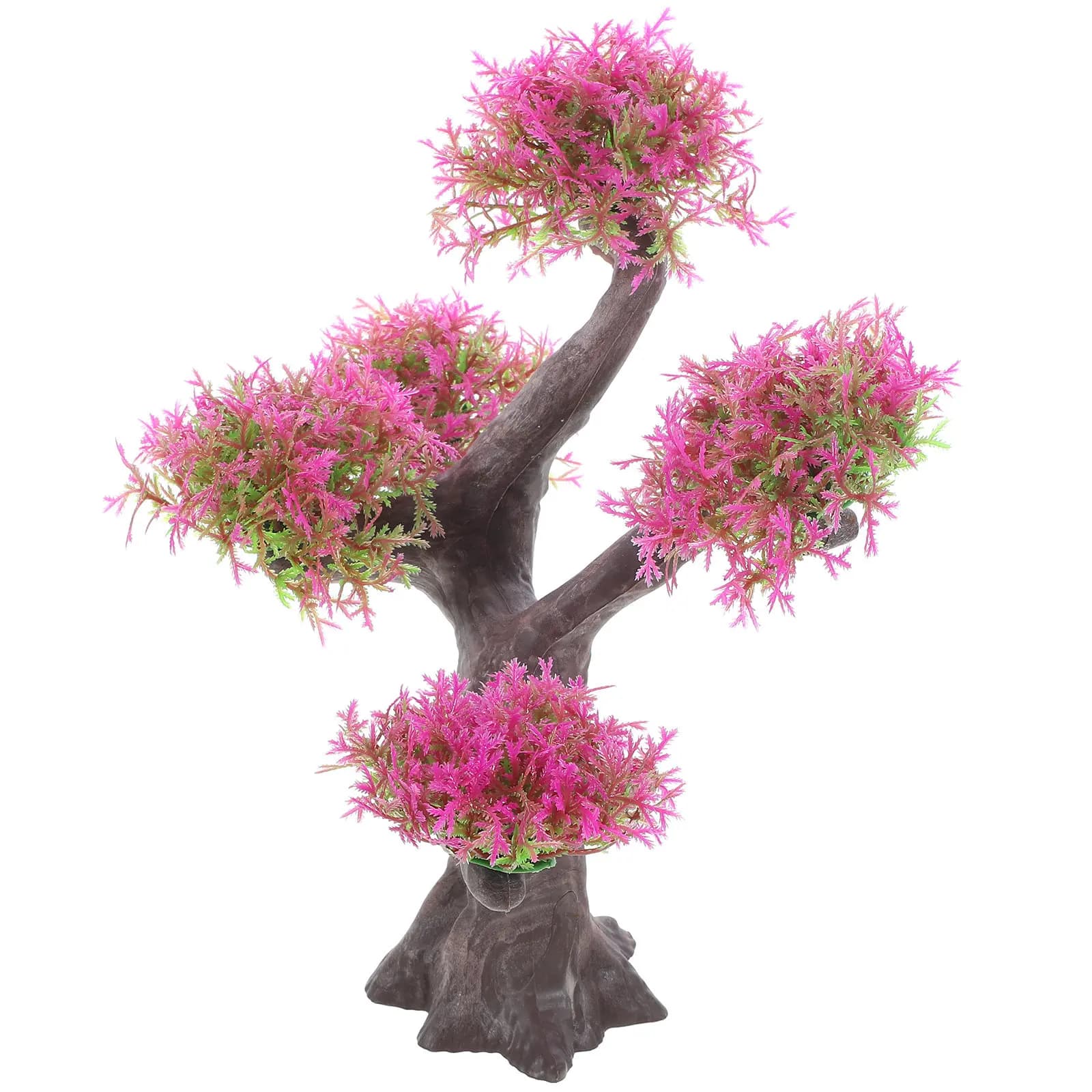 Small Artificial Plants in Aquarius Plastic, Realistic Decoration for Aquarium, Artificial Aquatic Plants, Water Ornament for Aquarium