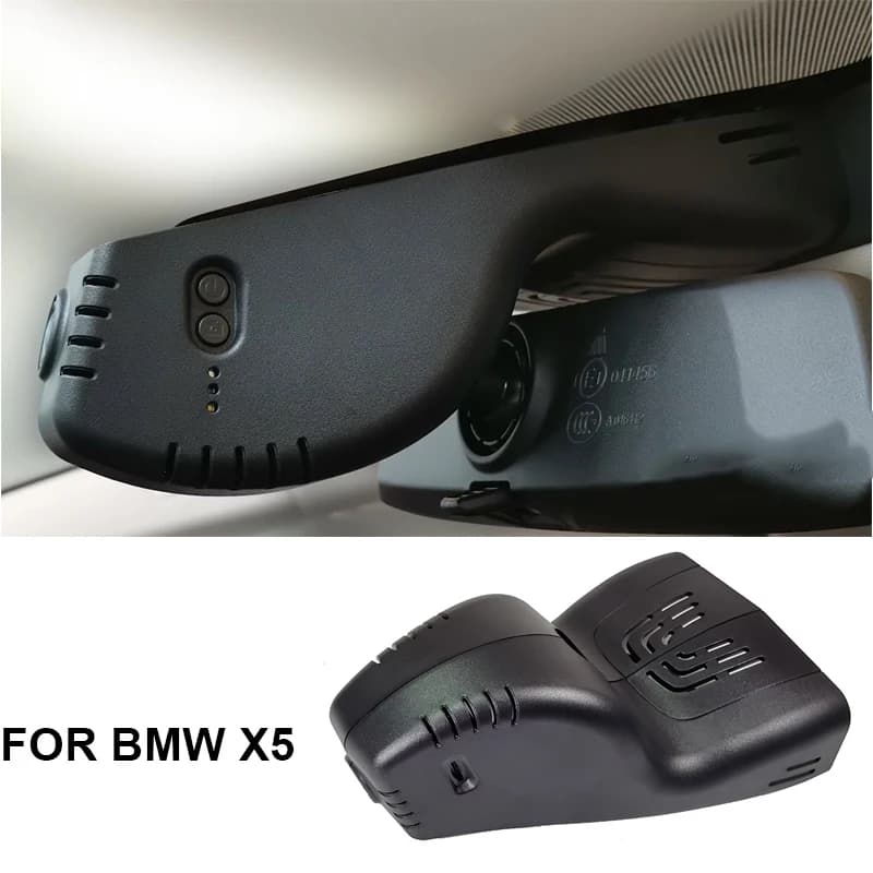 4K UHD WIFI DVR BMW Dash Cam, Plug and play Car recorder for BMW X5 G05 2024 2023 2022 2021 2020 2019 2018 With APP Watch