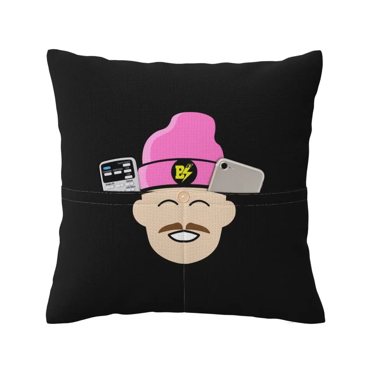 Billy Bolt Square Linen Pillowcase Cushion Cover Polyester Decorative Bed Home Comfort Throw Pillow