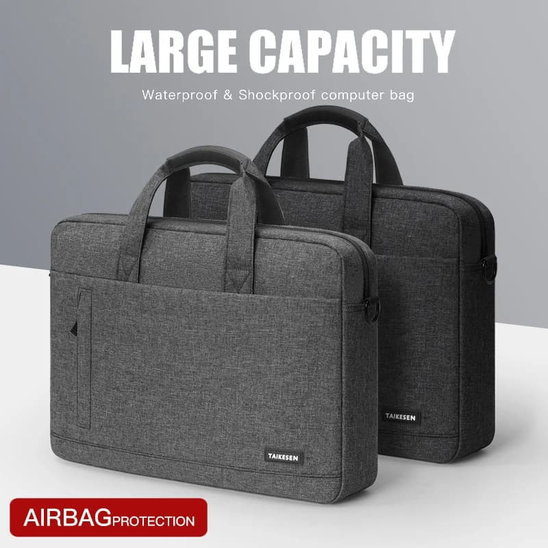 Borsa per laptop Custodia a tracolla per M3 M4 14 15 15.6 17 pollici MacBook Air Pro 13.3 Huawei Asus Dell Valigette per notebook