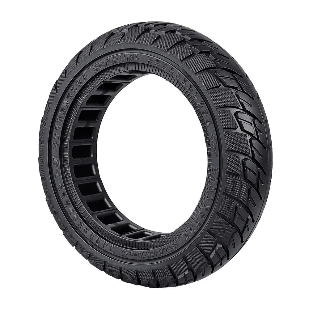 10X2.5 Electric Scooter Damping For Honeycomb Tires Size Hock-absorbing Anti Slip Rubber Wheel Replacement Part