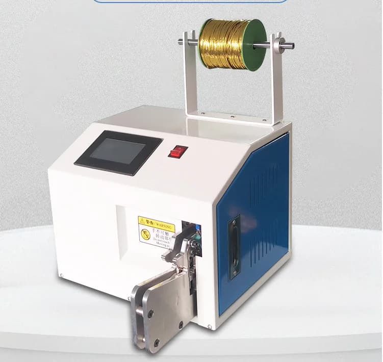 RZJ 3-28mm Touch Screen automatico Filo dorato Rilegatrice Lecca-lecca Pane insaccato Caramelle Gelato Macchina per fascette