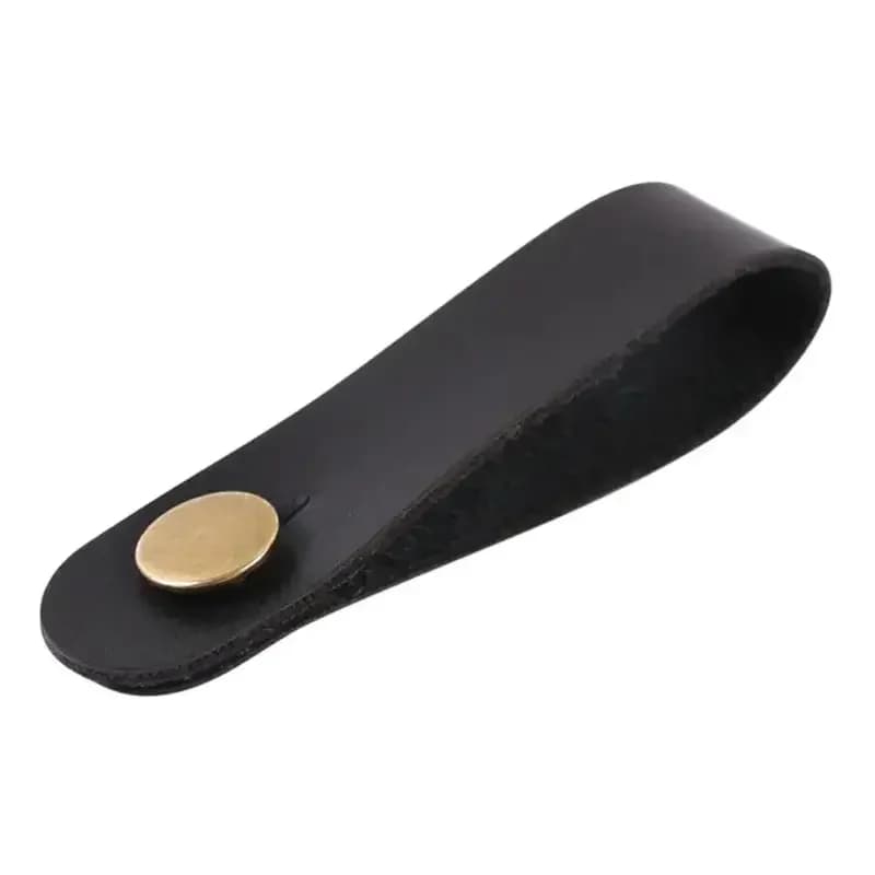 1Pc Vintage Leather Guitar Strap Button Headstock Adapter Latch For Acoustic Electric Guitar Bass Ukulele Accessory