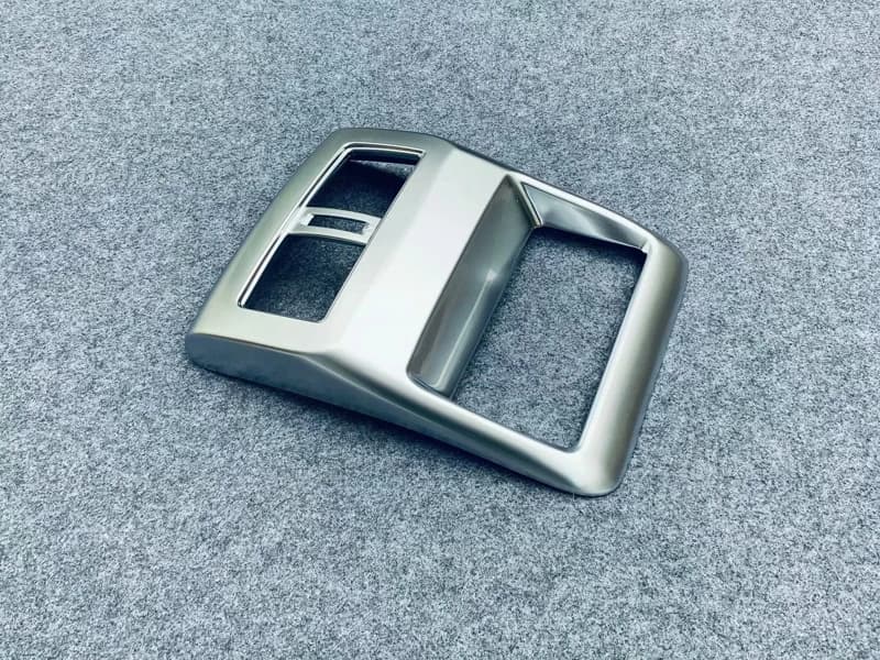 For Nissan X-Trail Rogue (T33) 2021 2022 Car Accessories ABS Chrome Plated Armrest Box Rear Air Vent Frame Trim Cover