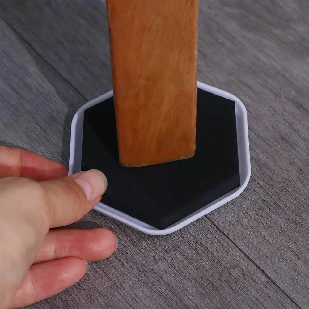 Resistente ed efficiente, riutilizzabile, forniture per la casa, mobili, cursori per mobili, blocco mobile per mobili