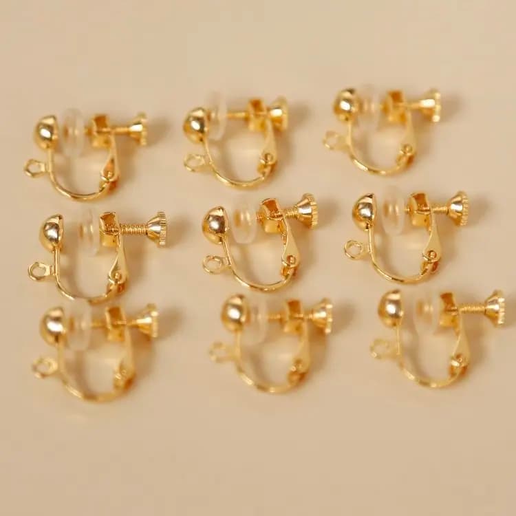 Clip-On Converter Kit, Earrings Clip Adapter With Pain-Relief Pads, DIY Earring,Stud,Clip Accessories