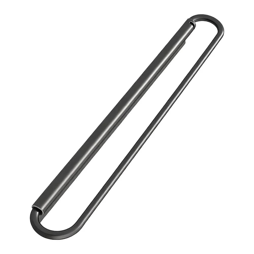 Aluminum Foldable Towel Rack No Drill Installation Wall Mounted Towel Bar for Bathroom Balcony For storage 30cm to 60cm