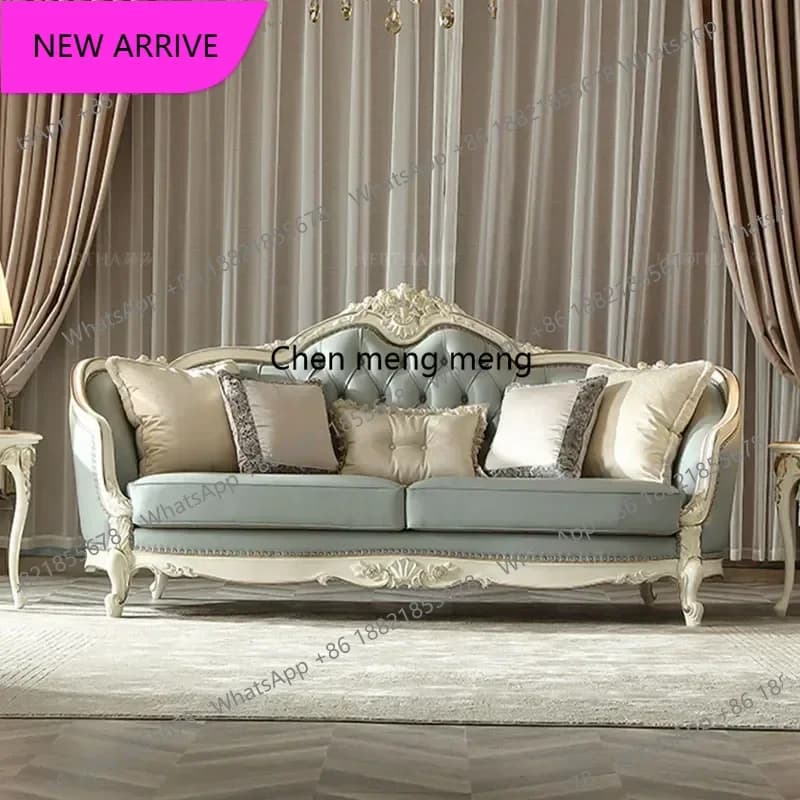 Divano Ergonomico Y183 con Braccioli Imbottiti, Lussuoso ed Elegante per Soggiorno, Comodo per Coppie, Unico per Camera da Letto