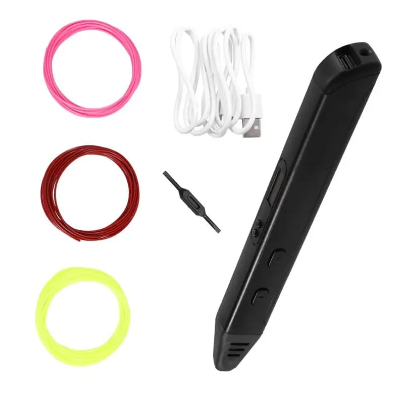 A13E-RP800A 3D Pen with Display OLED Drum Pen 3D Printing Technology for Scarabs Making PLA Filament
