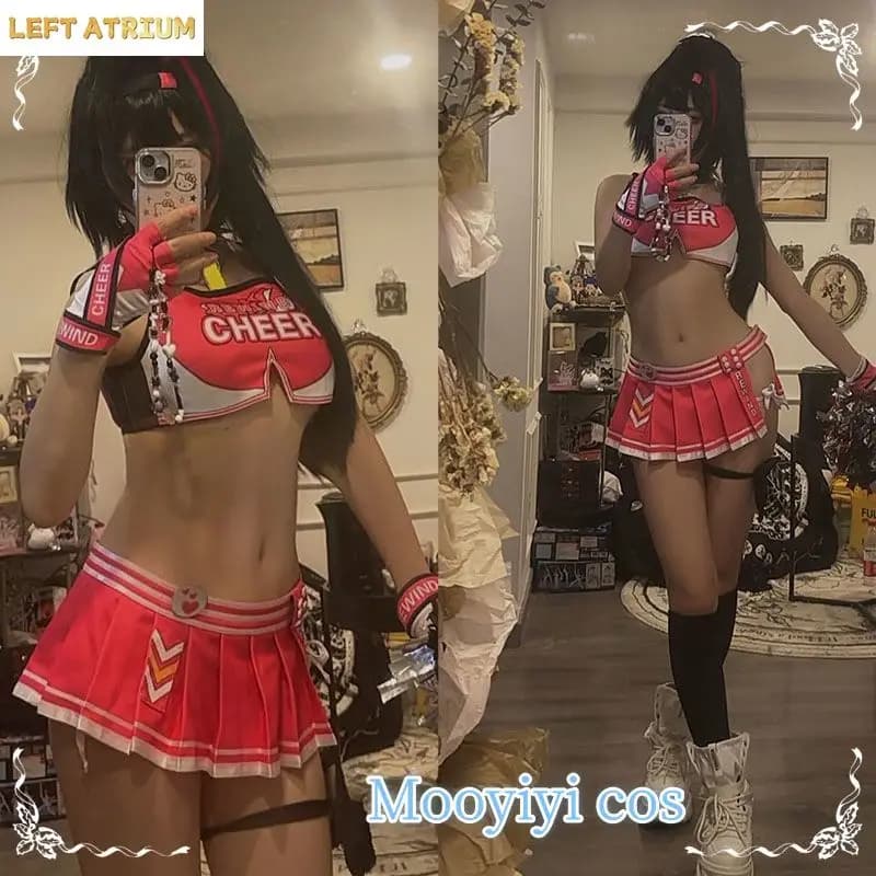 Costume da Cosplay Bay Clay per Halloween, Natale, Feste a Tema, Giochi di Ruolo, Comic Con - Taglia S-L - Nuovo, Sexy Minigonna per Donne