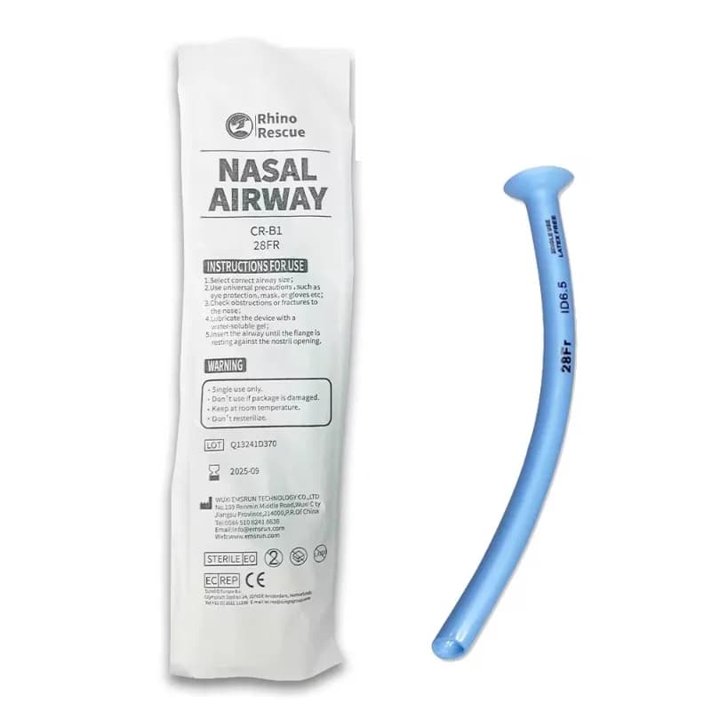 1 pz monouso nasale faringeo condotto 7mm PVC catetere nasofaringeo catetere nasale medico morbido Kit di pronto soccorso medico forniture