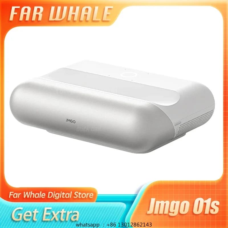 JMGO O1S Projector Intelligent Projectors Wireless Projection Screen Ultra Short Focus Projector 1080P Mini Portable Projectors