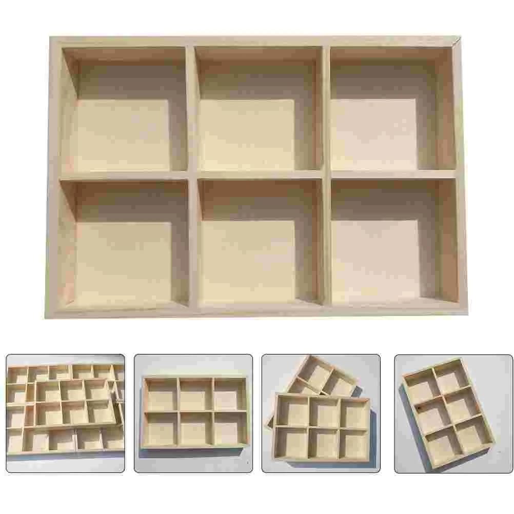 Scatola pigmento stoccaggio in legno contenitore per pittura organizzatore supporto vuoto Stickcase strumento Cabinetparts modello bottiglia Ink Rack