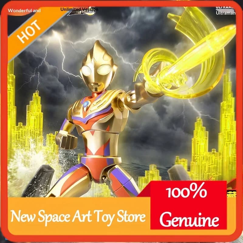Keeppley Ultraman Zero Edizione Illimitata Serie 5 Set di Costruzioni con Personaggi, Confezione Tributo, Giocattolo da Collezione, Regalo di Compleanno per i Fan