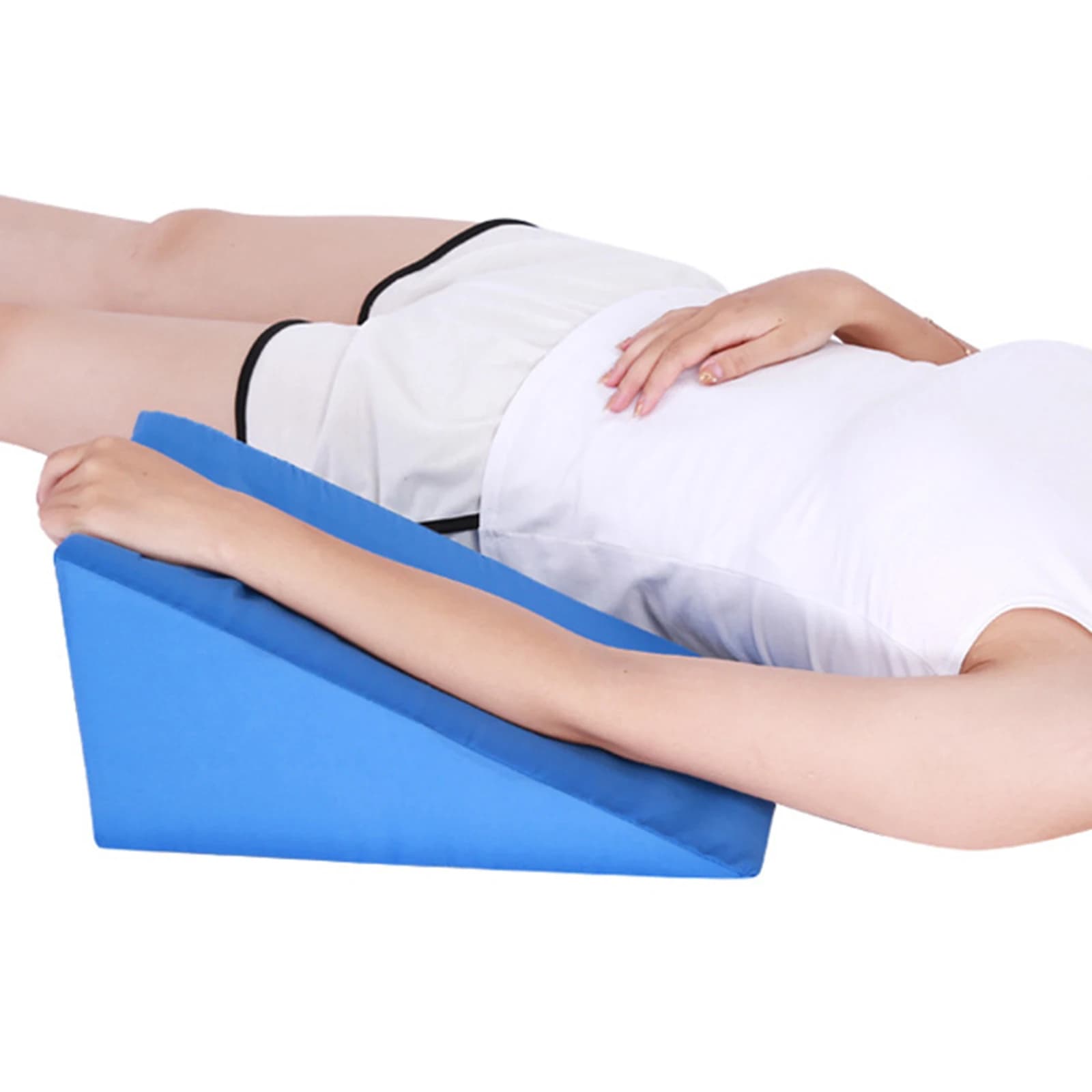 Dispositivo per la cura del cuscino del braccio Posizionatori del corpo Anti-pette del letto Schiuma del letto Gomito Sollevabile Cuscino post-chirurgico Anti-pifie del letto Sedia a rotelle