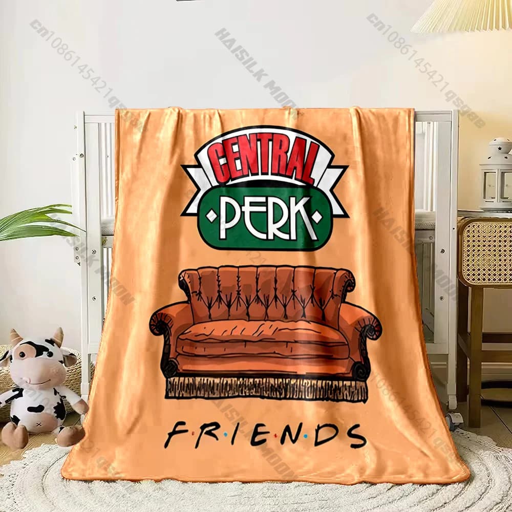 Coperta stampata 3D a tema Friends classica, coperta decorativa per camera da letto, soggiorno, divani, sedie, letto, regalo meraviglioso, spedizione veloce