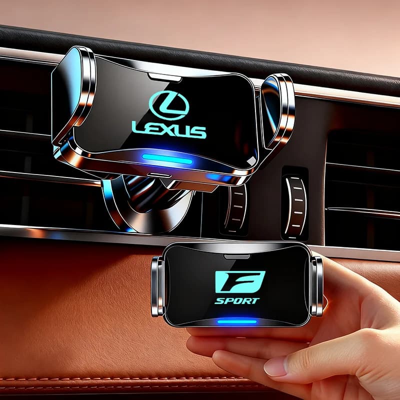 Adesivo per auto, supporto specifico per auto, accessori per supporto telefono con navigatore per Lexus F SPORT ES RX NX LS UX LM LX GX LC RZ IS CT