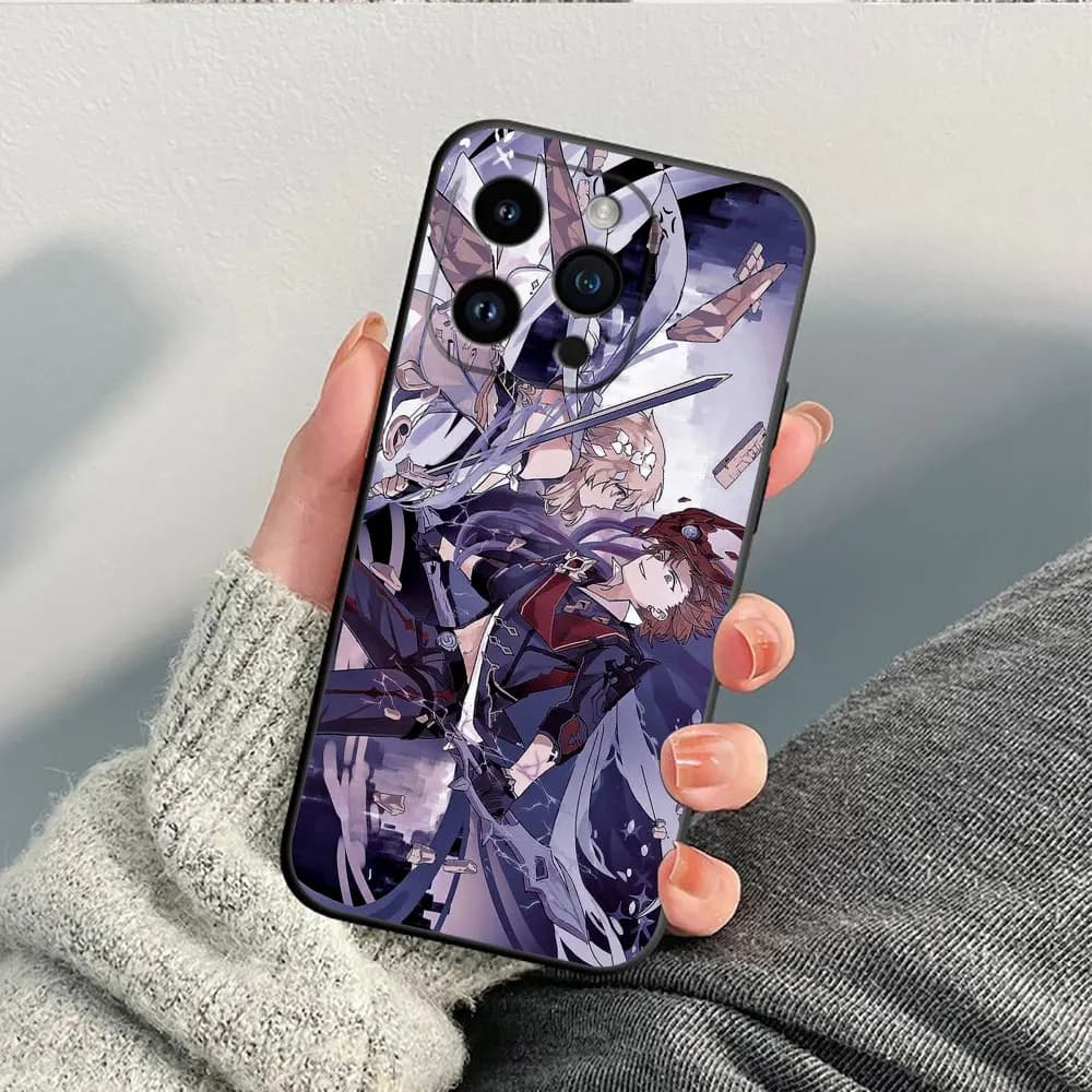 Gioco caldo Genshin Impact Cassa Del Telefono Per Infinix TECNO POP SPARK SMART 6 7 8 9 10 CAMON 40 30 30S 16 17 20 20C 30C Go Pro TPU caso