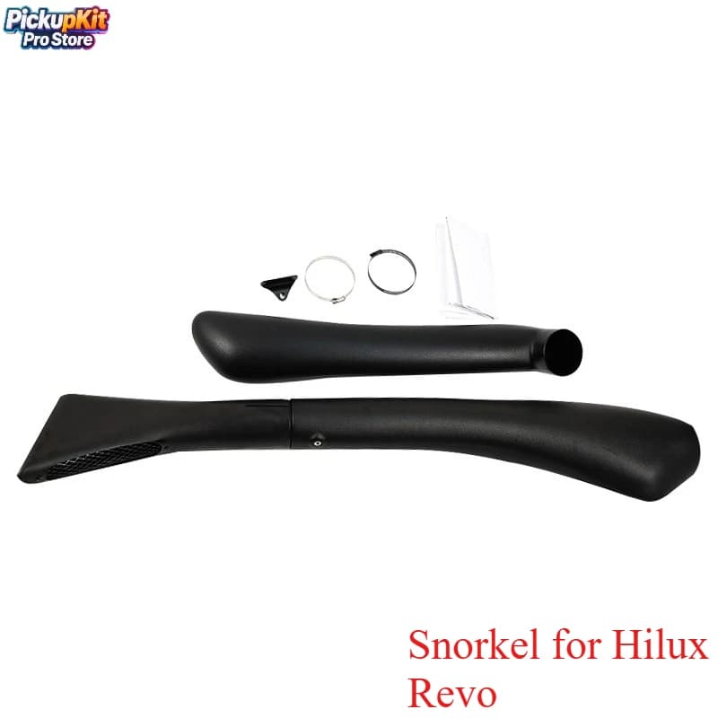 Snorkel laterale destro per Hilux Revo 2.8L 1GD-FTV Kit di aspirazione a prova di acqua/polvere per parafango stretto in acciaio inossidabile 304