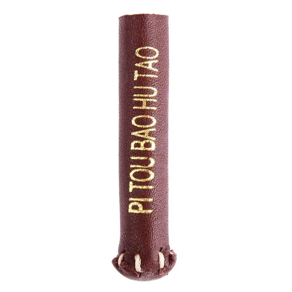 1Pcs Leather Snooker Cue Tip Cover Dustproof Moistureproof Billiard Stick Protector Practical Snooker Pool Pole Cover