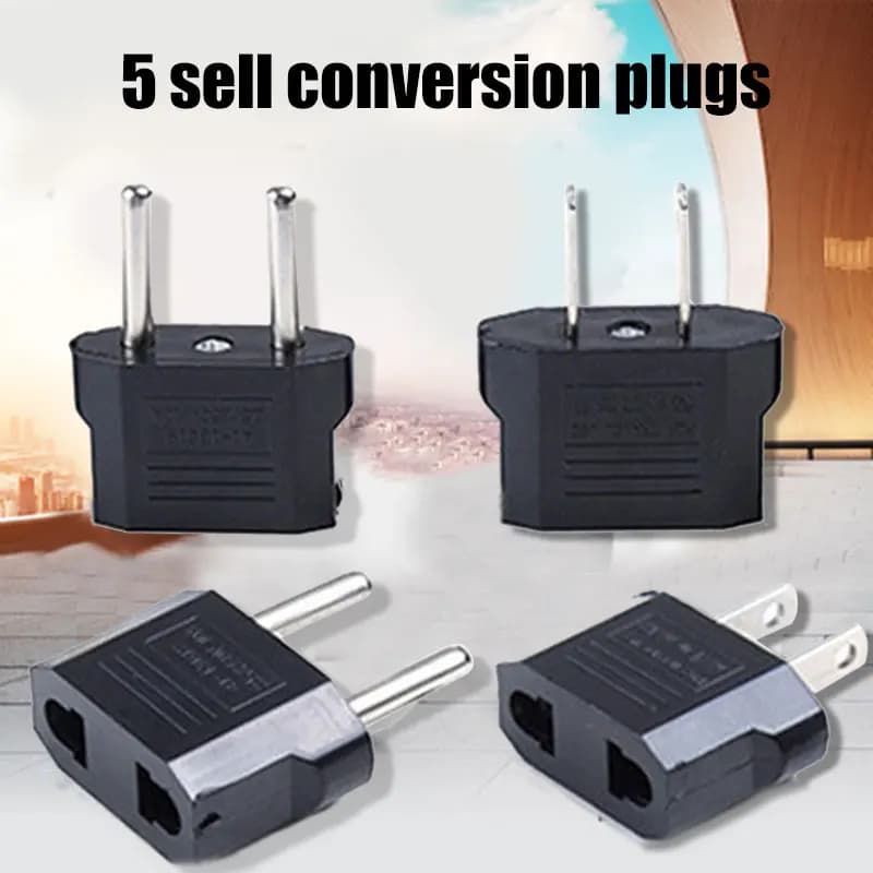 5 pz 110 V A 220 V Adattatore di Conversione Spine Presa Da Viaggio Adattatore Convertitore Adattatore di Alimentazione Converti Adattatore CA Spina