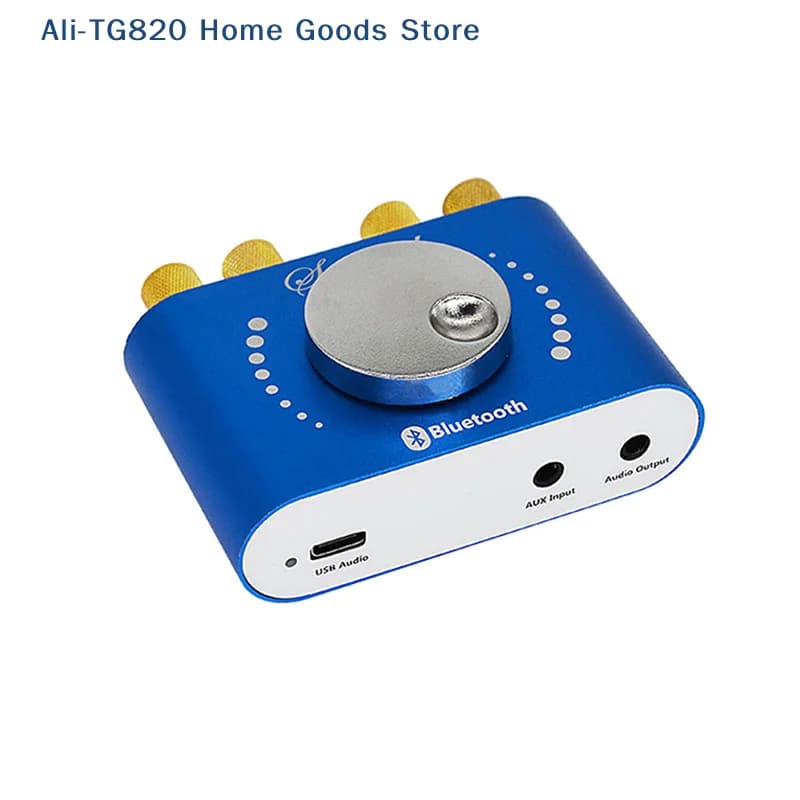 [TG820]Nobsound Mini Amplificatore Digitale Bluetooth 5.0 HiFi TPA3116, Amplificatore Audio Stereo a 2.0 Canali, Amplificatore di Potenza 40W