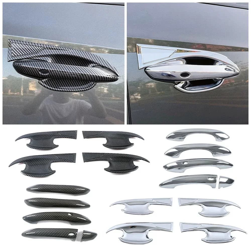 Per Hyundai Tucson NX4 2021-2025: Copertura Cromata per Maniglia Porta, Protezione Antigraffio per Esterni Auto