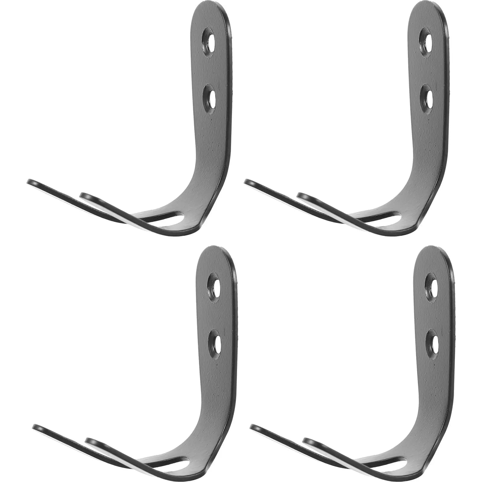 4 Modern Swimming Pool Hooks, Metal Wall Hangers Dryers, Clothes, Tools, Pool Accessories, Outdoor Storage
