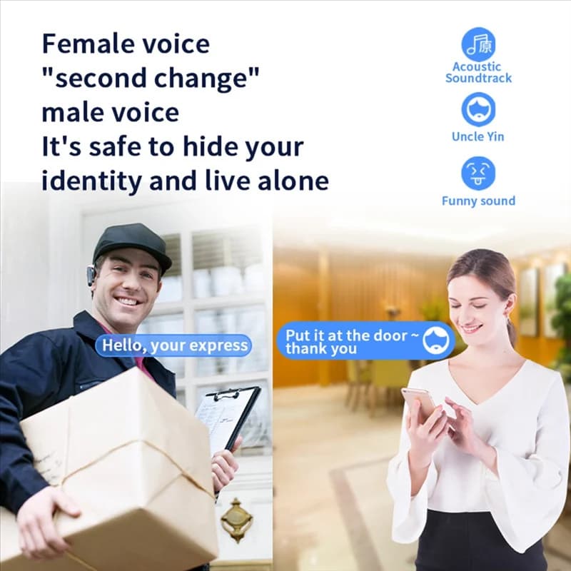 Zizi Campanello Intelligente Tuya WIFI Telecamera Allarme di Sicurezza Visione Notturna HD Video Citofono Monitor Campanello Senza Fili Impermeabile