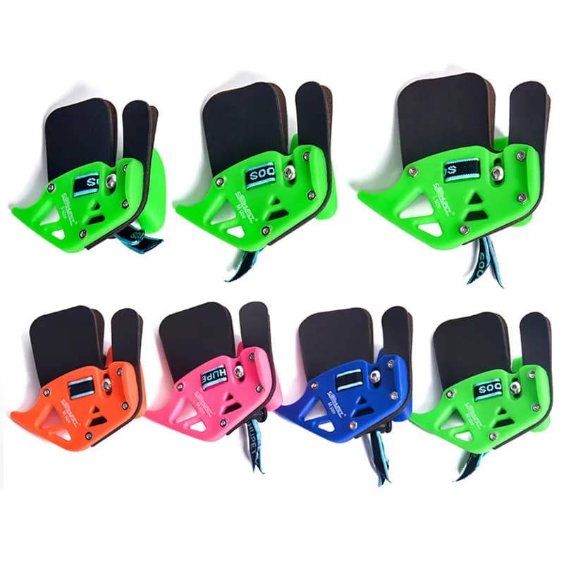 Archery Finger Tab Guard Finger Protect Guard Leather PE Hunting Shooting Practice Bow Arrow Accessories